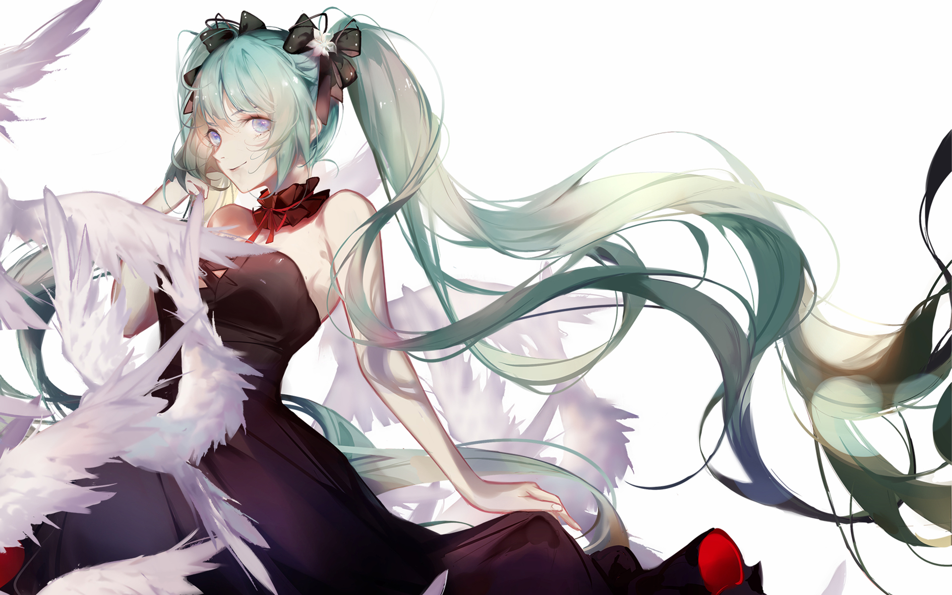 好看养眼初音未来桌面壁纸