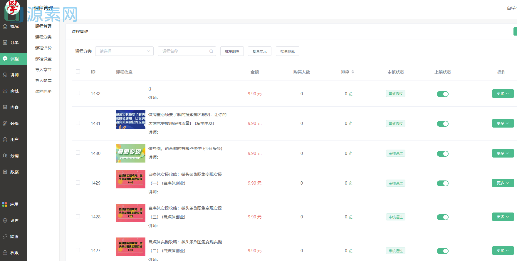 2021知识付费系统付费阅读小程序源码知识付费平台网赚源码。