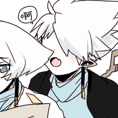 2021甜蜜双人的二次眼动漫情侣头像 有人要你排队有人为你留好位