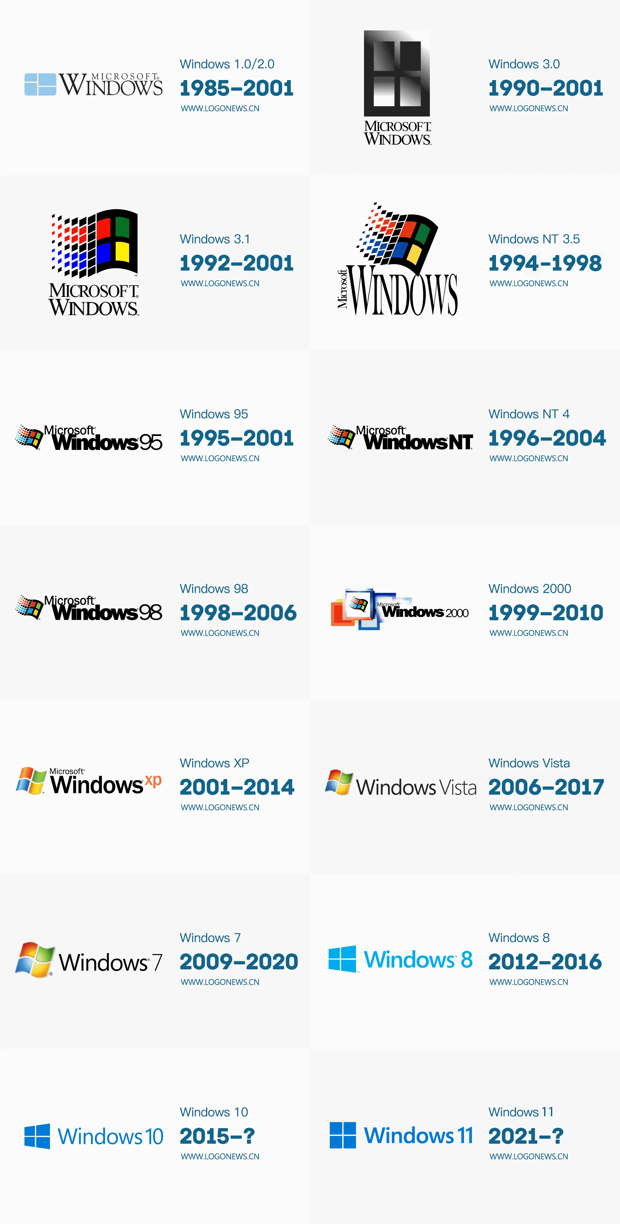 Windows 11 新LOGO亮相，和之前预测的差不多