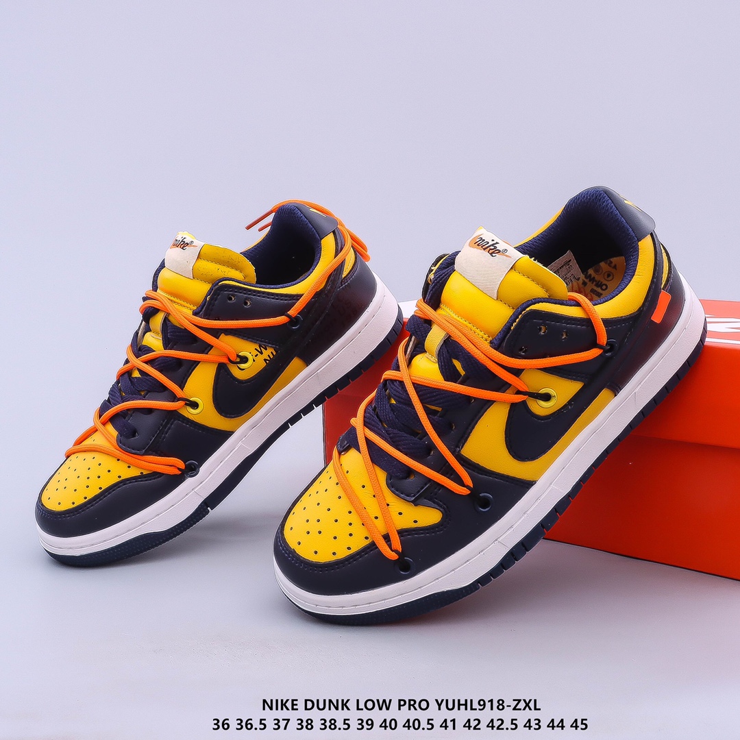 Nike SB Dunk Low LTHR / OW OW联名 潮流复古