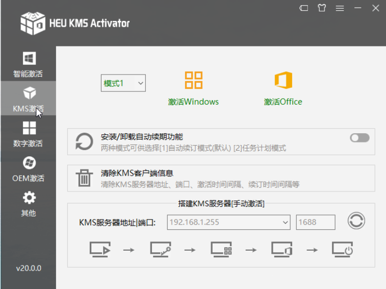 KMS激活工具下载-HEU KMS Activator v24.2.0