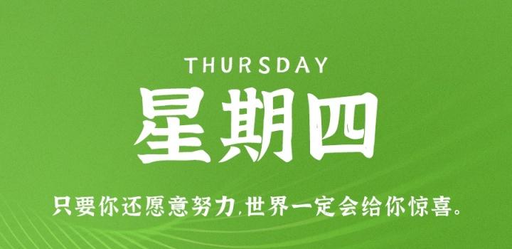 9月8日,星期四,在这里每天60秒读懂世界!