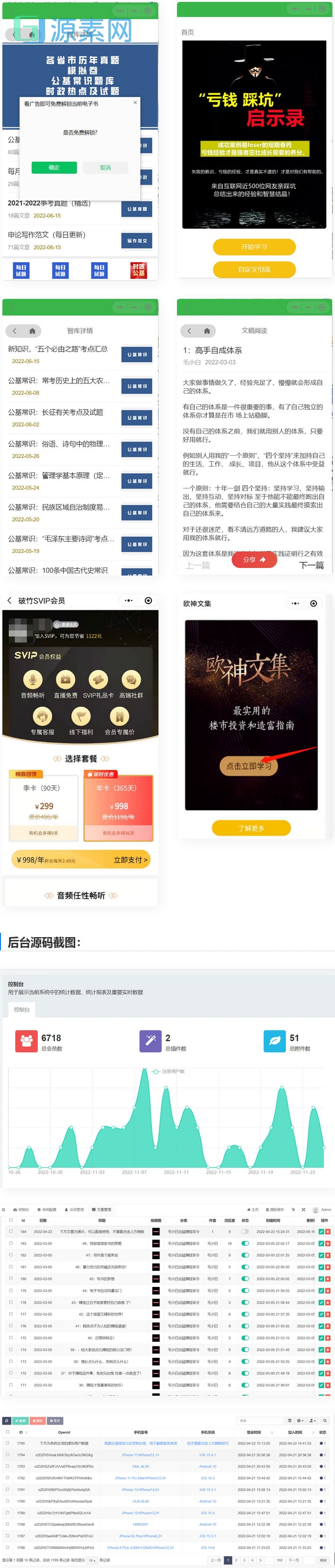 【文集小程序】价值几千的电子书微信小程序源码_附完整教程