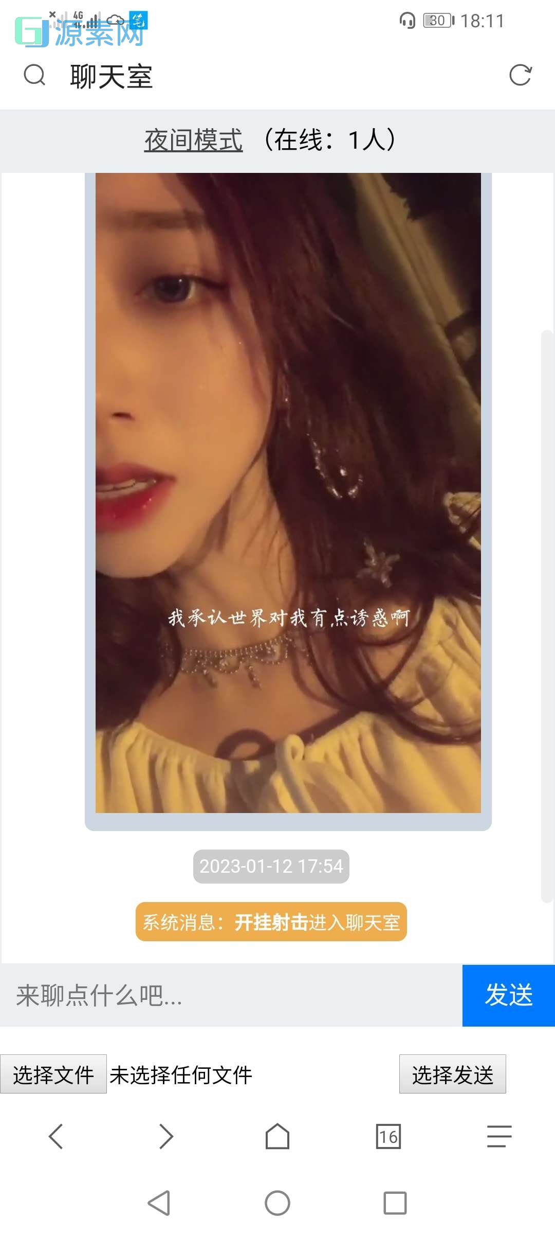 【源码分享】php+txt轻型聊天室源码(支持自定义昵称)