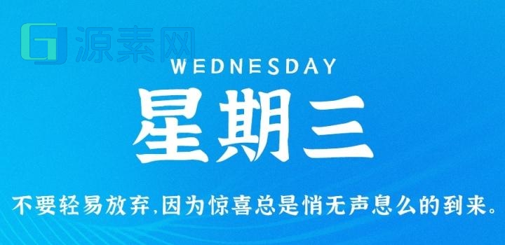 2月22日，星期三，在这里每天60秒读懂世界！