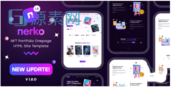 NFT 作品单页模板 Nerko v1.2.0