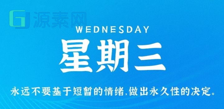 3月15日，星期三，在这里每天60秒读懂世界！