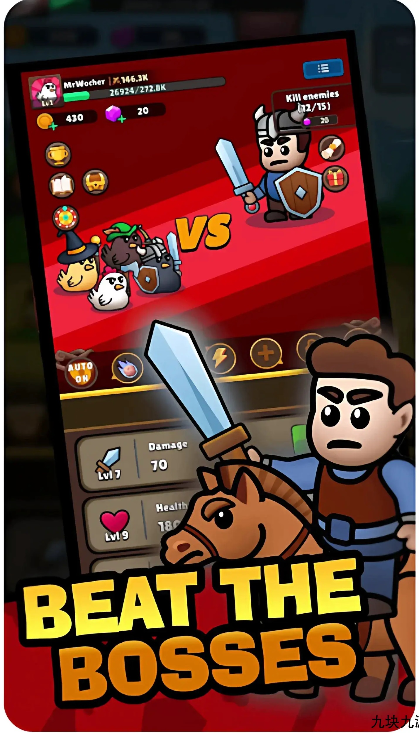 Unity 萌鸡传说 Legend Of Chicken RPG策略 精品游戏源码 益智类