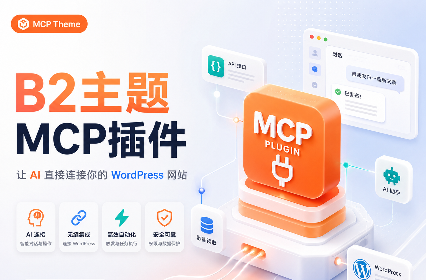 B2主题专用MCP插件发布