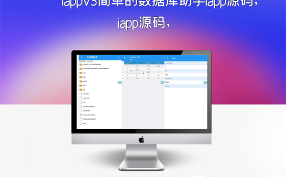 iappv3简单的数据库助手iapp源码，