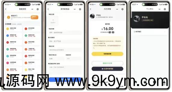 16合一代付小程序源码